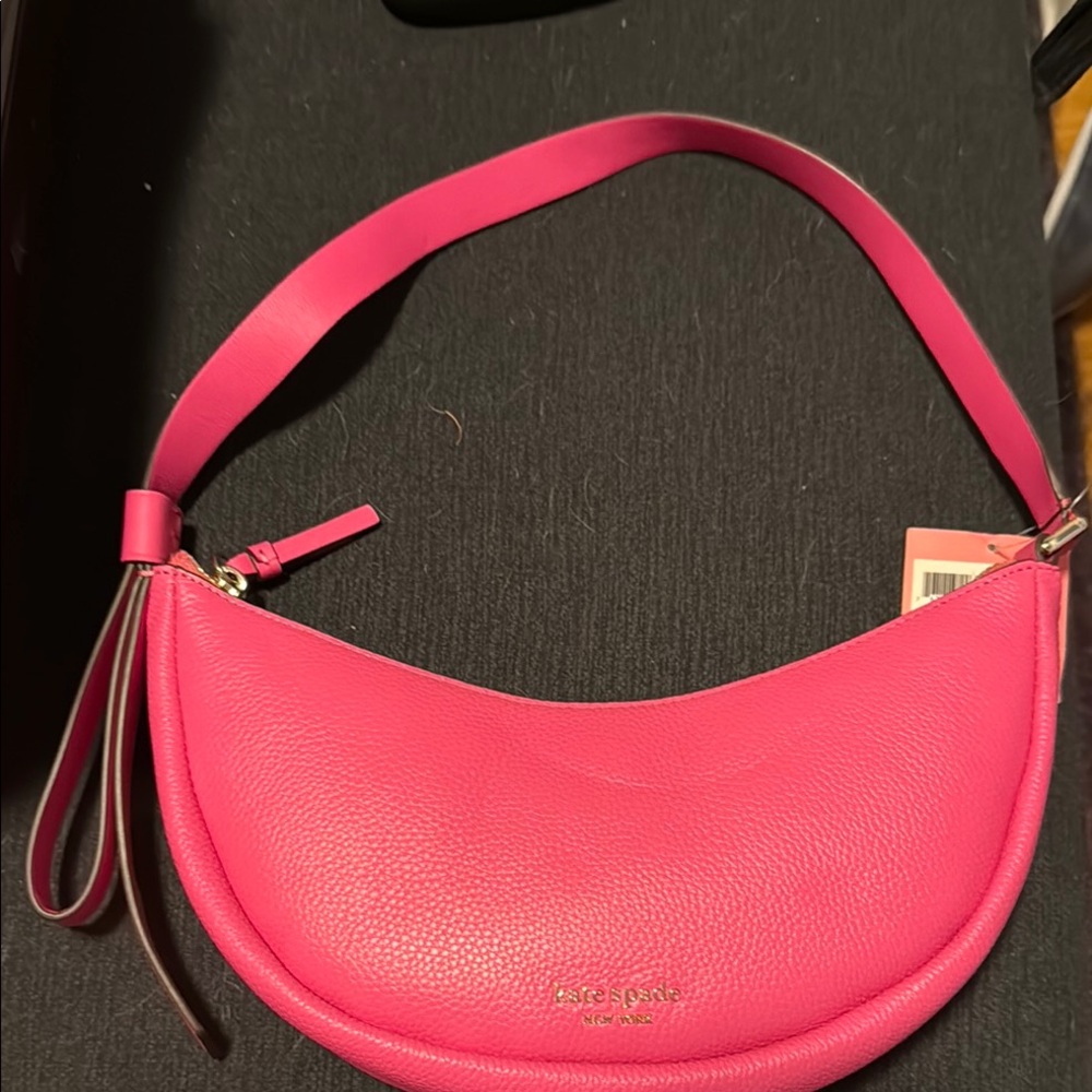 Kate Spade Pink Shoulder Bag with Sleek Design